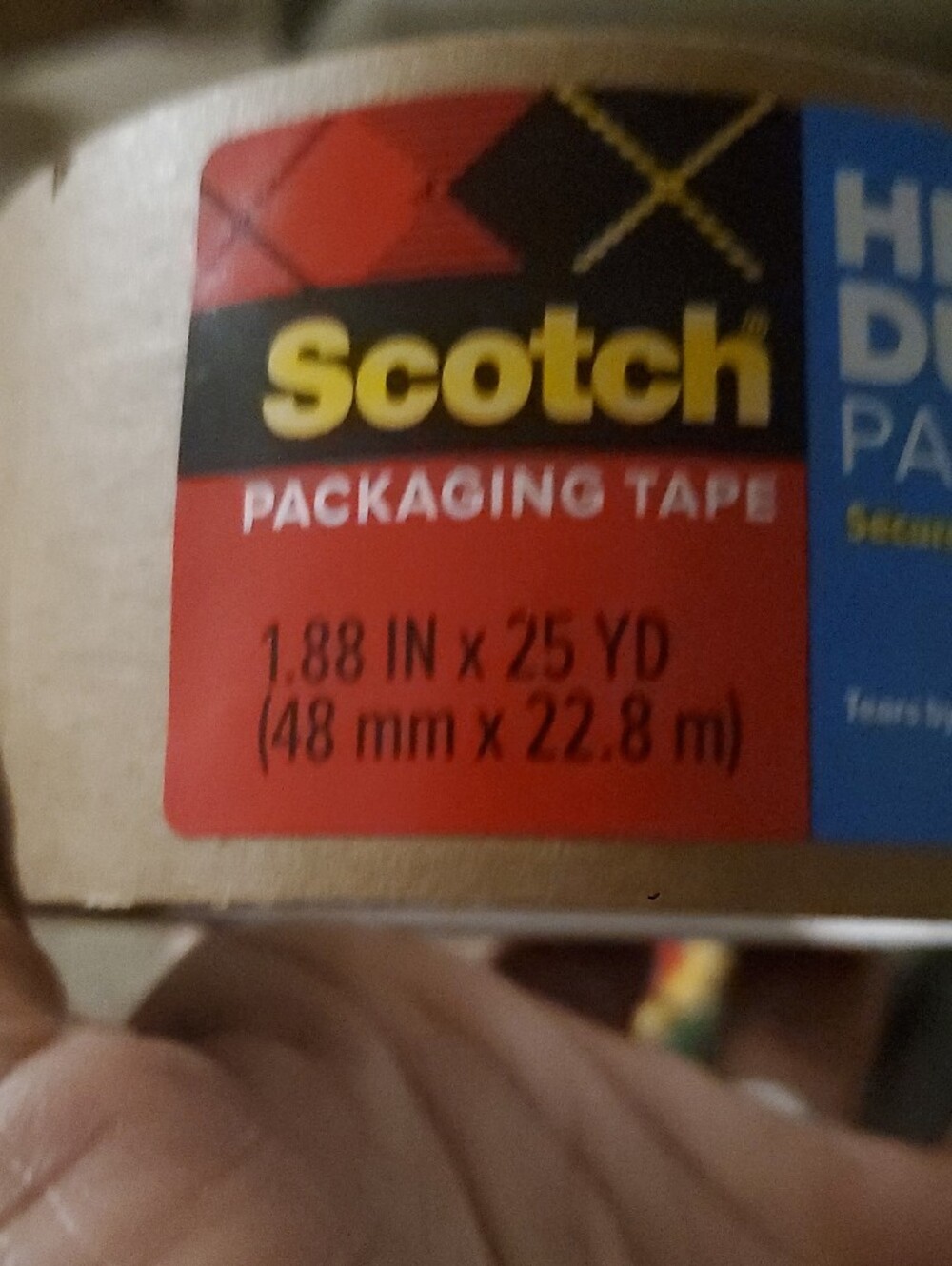 Heavy Duty Paper Tape - Brown - Picture 2 of 3